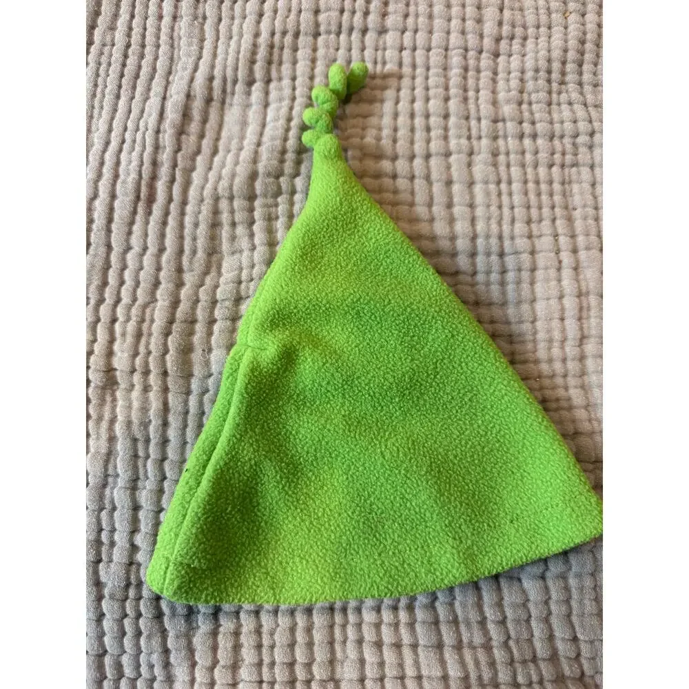 Green Felt Pixie Elf Hat Baby Boy 12 Months